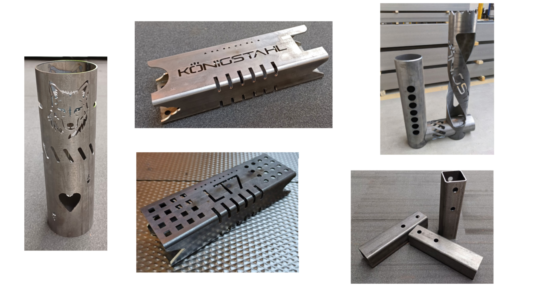 Komponenty z metalu powstałe przy użyciu lasera 3D